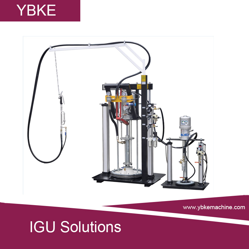 Evolution from two-component gluing machine to fully automatic insulating glass gluing machine